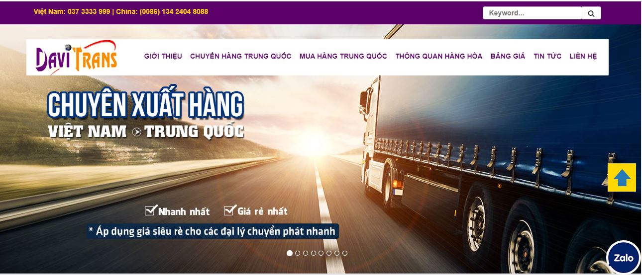 Công ty nào nhận ký gửi hàng từ Trung Quốc về Việt Nam